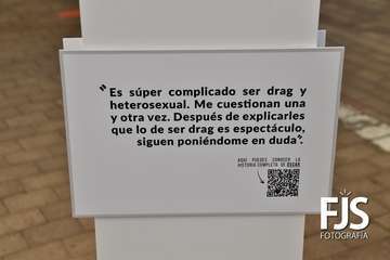 Exposición sobre la diversidad sexual en el Mercado Municipal/Francisco Javier Santana.